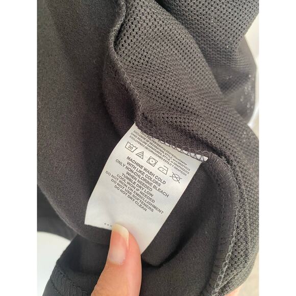 Carolina Panthers Men’s Large Black Full Zip Track Jacket NFL Team Apparel Logo - Picture 6 of 8